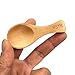 8Pcs Small Wooden Salt Spoon Solid Wood Condiments Spoon Handmade Honey Teaspoon Seasoning Sugar Coffee Tea Jam Mustard Ice Cream Milk