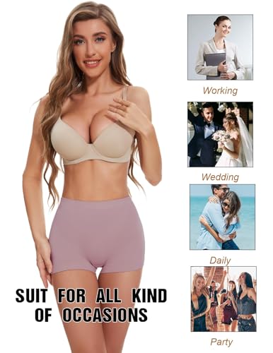 Image of Zimi Collection Tummy Control High Waist Butt Lifter Panties Padded Underwear for Women Hip Enahncer Body Shaper Boyshort