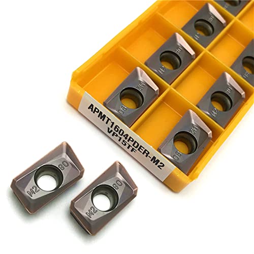 Fresa APMT1604 M2 VP15TF Carburo para CNC miniatura 2