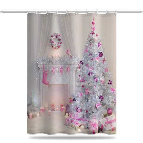 Rideau de douche 100x200 cm imperméable LB1921 en polyester
