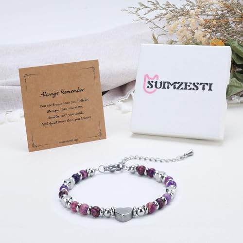 Image of Tiny Bead Bracelets for Women, Unique Birthday Gifts for Women Teens