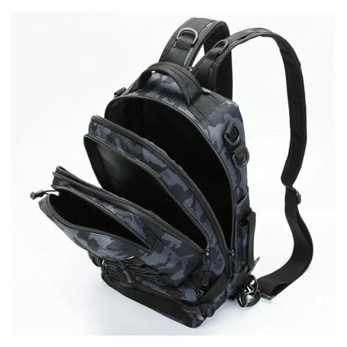 Bolsa de pecho para pesca de diseño Artesano de SCRUBY con acabados reforzados 4