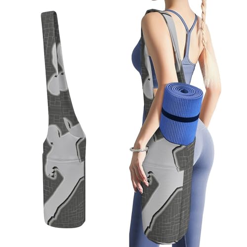 Sac de rangement en toile portable idéal pour le yoga et la plage