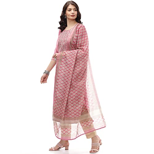 Image of BIBA WOMEN FABRIC(RTS SO SSQ5 PINK FREE)