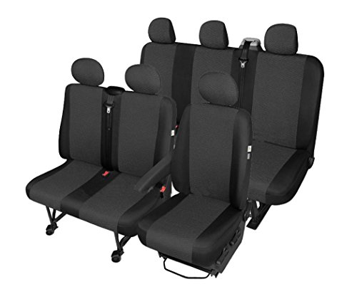 Kegel fundas de asiento a medida para 6 plazas renault trafic opel vivaro nissan primastar desde año 2000