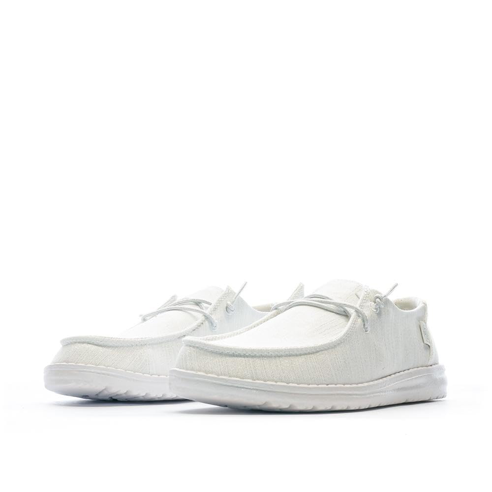 HEYDUDE Chaussures Bleu Pailettée Femme Wendy Glitter
