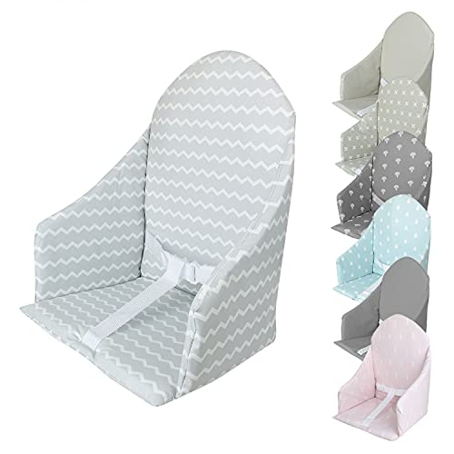 Monsieur Bébé - Coussin d'assise universel Miam avec harnais pour chaise haute bébé - 7 coloris