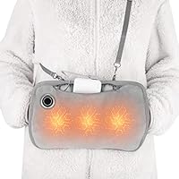 Hand Warmers Rechargeable, Portable Graphene Heated Gloves Handwarmers Bag with 10000MAH Power Bank&3 Heat Modes, Fast Electric Heating Pad Pouch for Women,Kids, Hunting,Camping&Xmas Gifts