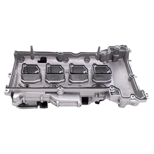 Image of TRQ Valve Cover Compatible with 2012-2015 Mercedes-Benz C250 SLK250