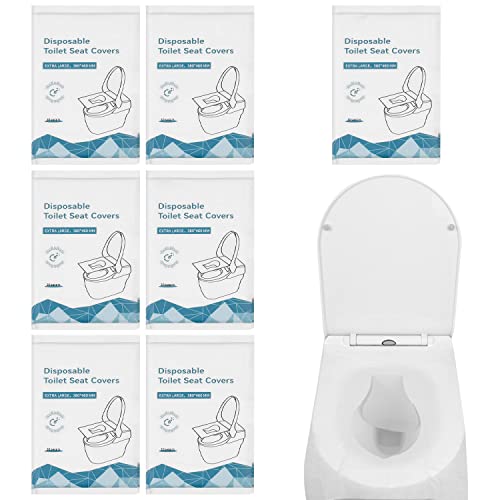 60 Stück Einweg Toilettenauflage - Hygienischer Sitzschutz 43x35,5 Cm