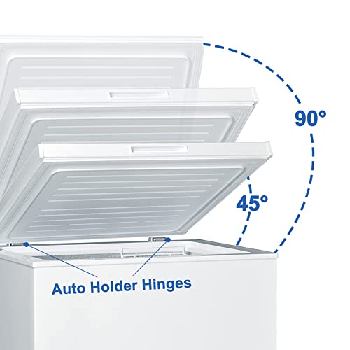 Smeta DSC-126HUN Small Chest Freezer 4.0 Cubic Feet, Deep Freezer Garage Outdoor Freezers thumb #4