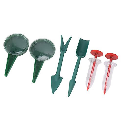 6 peças mini dispensador de sementes portátil portátil para espalhador de sementes para cenoura, alf