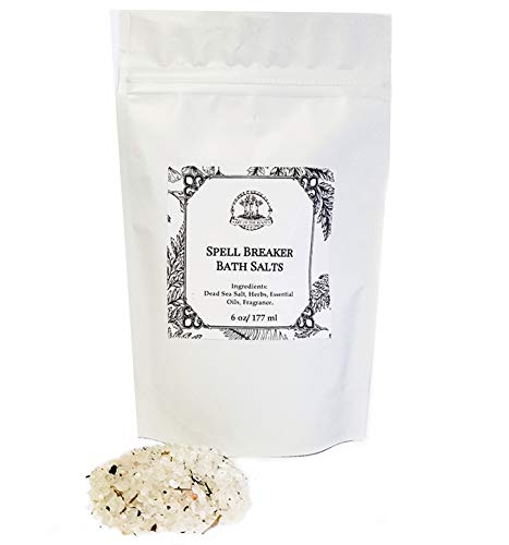 Spell Breaker Herbal Bath Salts 6 oz Remove Spells, Jinxes, Curses Hoodoo Voodoo Conjure Wicca Spell
