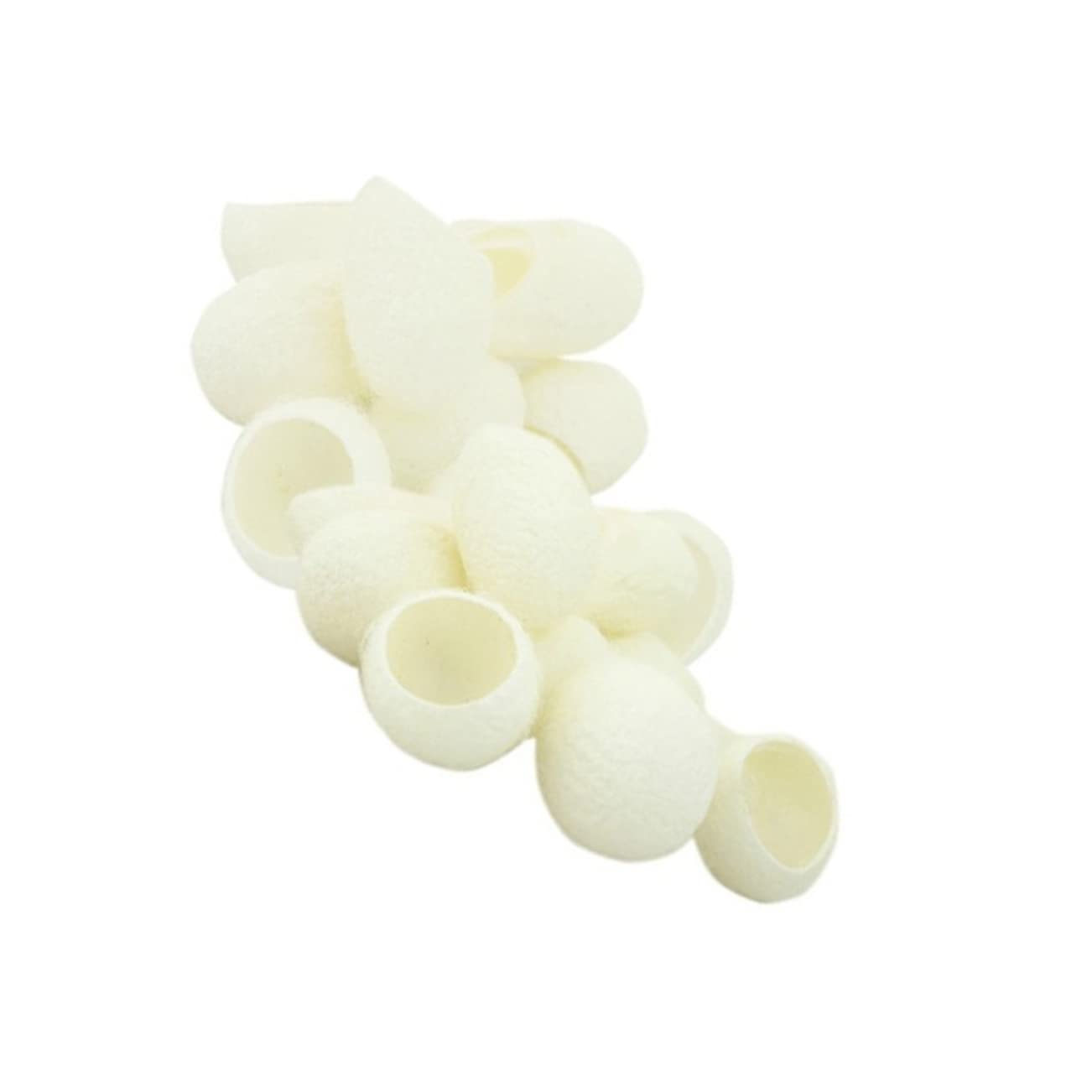 PLAFOPE 2 Set Di Strumenti Esfolianti Per Il Lavaggio Del Viso in Seta Naturale Per Una Pelle Liscia 200 Pezzi * 2