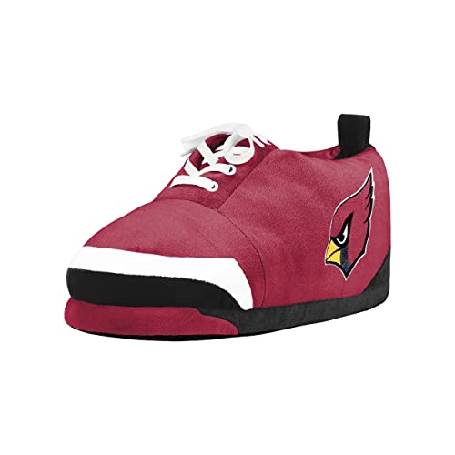 Image of FOCO Mens NFL Team Logo Plush Oversized Sneaker Slippers