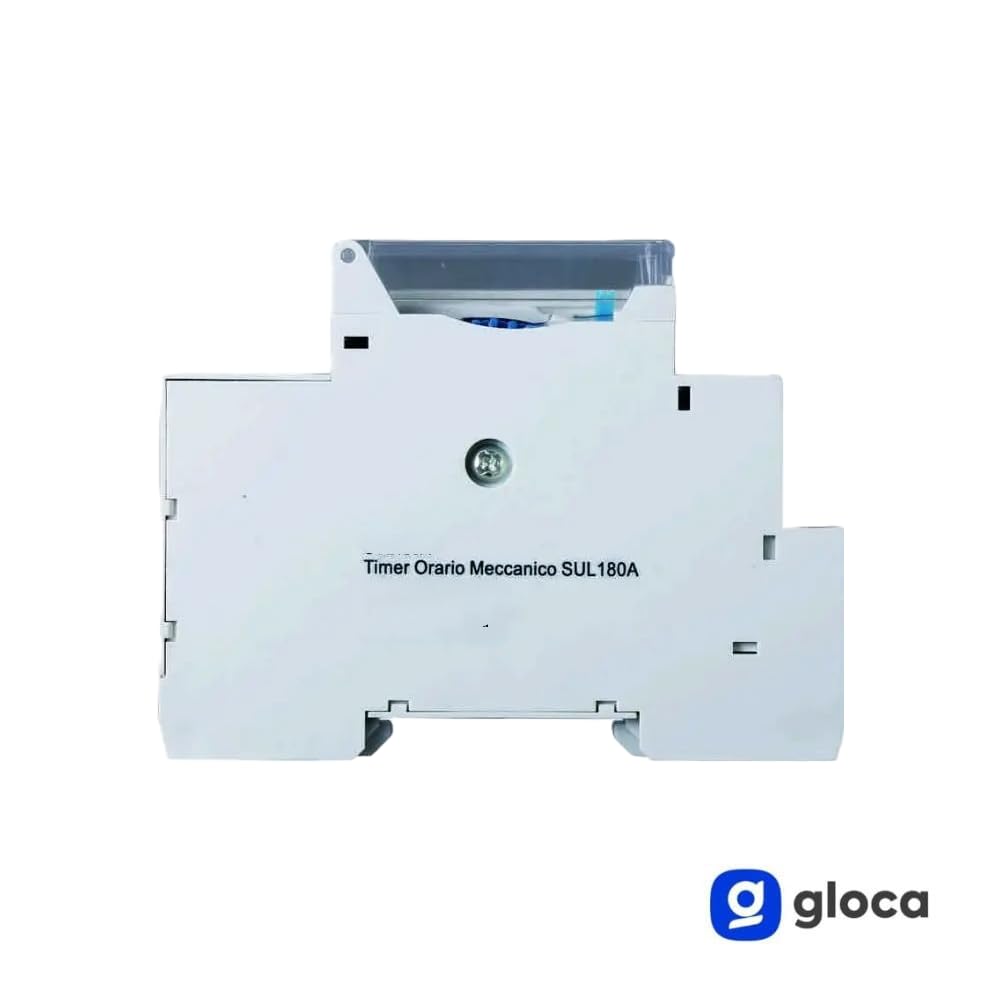 gloca Mechaniczny zegar czasowy 24 h, 1 x moduł DIN 16A 220V