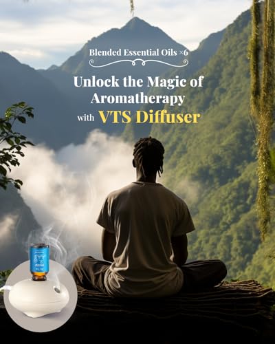 VEDA TINDA SCENT Waterless Diffuser with Hotel Essential Oils, Luxury Home Scents - Inspired by 5-Star Hotels, Fragrance Oil Blends for Diffusers, Air Freshener Aromatherapy Gifts Set