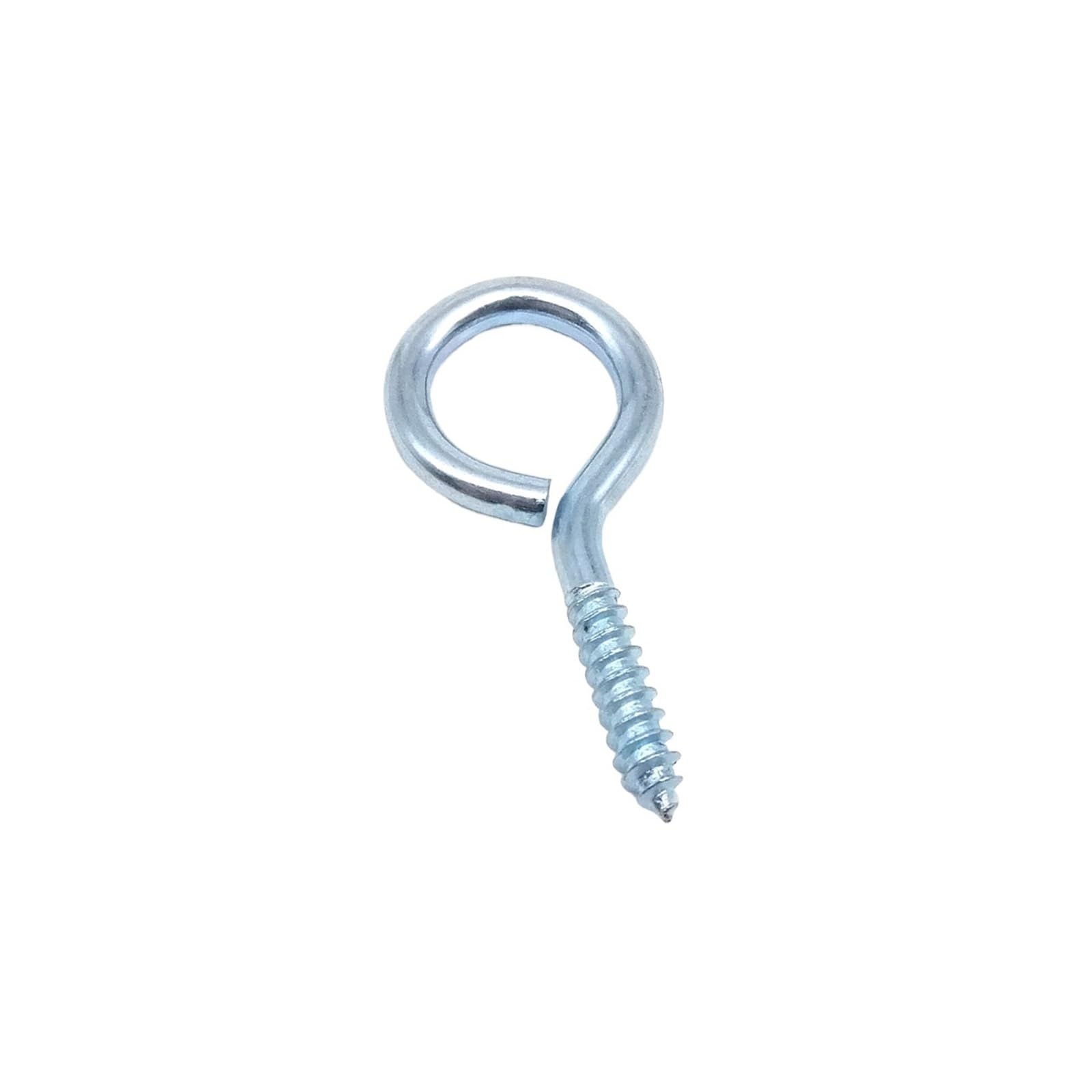 Trryuip O Shape Eye Hooks Ceiling Eye Bolt Eyebolt Screw In Hanger O L C Cup Hook Clasp(,Length 20Mm)