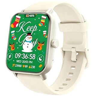 KALINCO Kids Smart Watch, IP68 Waterproof Swimming Smartwatch, 1.8'' Fitness Activity Tracker Watch with 100 Sports Modes, Make Call/Answer, HR & Sleep Monitor, Alarm for 7+ Boys Girls Teens