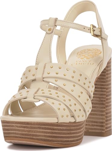 Sandales à plateforme Vince Camuto en cuir pour gagner de la hauteur sans douleur