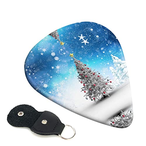Christmas Trees Lot de 6 médiators pour guitare acoustique, guitare électrique, basse, ukulélé – fins, moyens et épais. - Les Beatles, Paul McCartney, John Lennon, RIngo Starr, George Harrison Christmas Trees Lot de 6 médiators pour guitare acoustique, guitare électrique, basse, ukulélé – fins, moyens et épais.