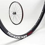 Entworfen für Langlebigkeit: Die robuste Konstruktion dieser leichten Mountainbike-Felge aus Aluminiumlegierung mit 24 Zoll (28 Löchern)