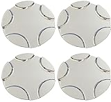 4pcs Wheel Center Cap Hub Cover for Ford Mustang GT 1999-2000 17' 5 Spoke Wheel