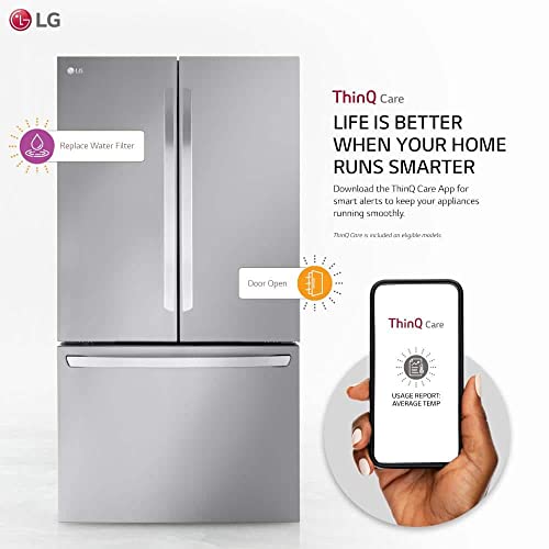Lg LRFLC2706S 27 Cu. Ft. French Door Smart Refrigerator In Stainless Steel thumb #7