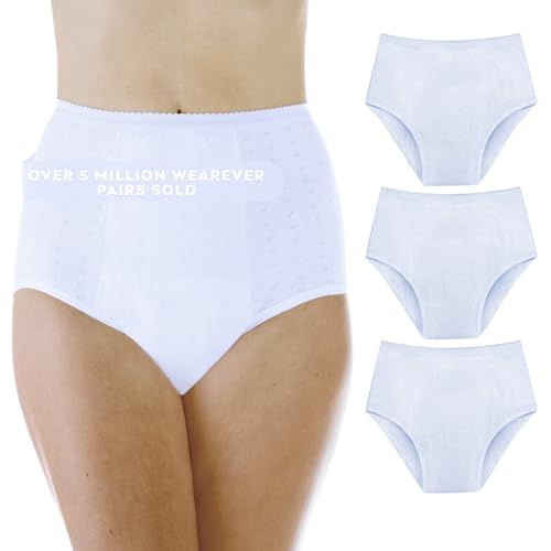 Wearever Women's Incontinence Underwear 3-Pack