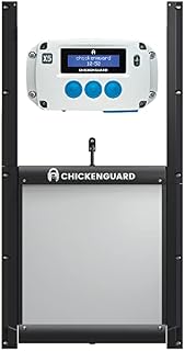 ChickenGuard 2022 New Model Automatic Chicken Coop Door Opener with Predator Resistant Auto-Lock Door (X5LDK)