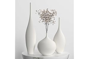 Juego de jarrones decorativos para sala - Artesanía wabi-sabi