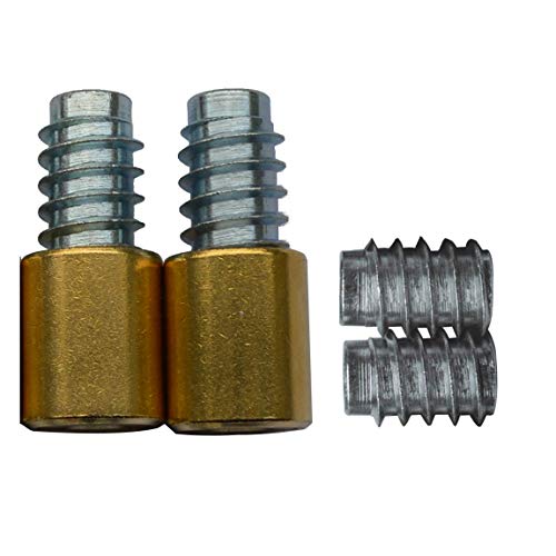 Image of BRAMAH R1 ROLA Sash Window Stop - 19mm PB R1/20B 2 Locks & 4 Inserts