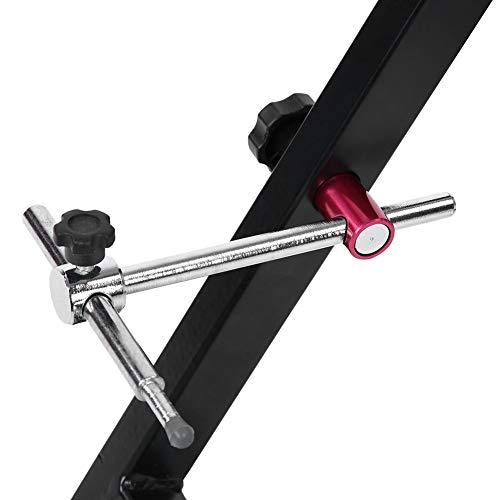 Ausla Motorrad Auswuchtmaschine, Faltbarer Design Auswuchtständer mit Montagezubehör für die Garage