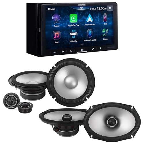 Receptor Multimedia Digital Alpine con Pantalla 7" y Juego de Bocinas miniatura 1