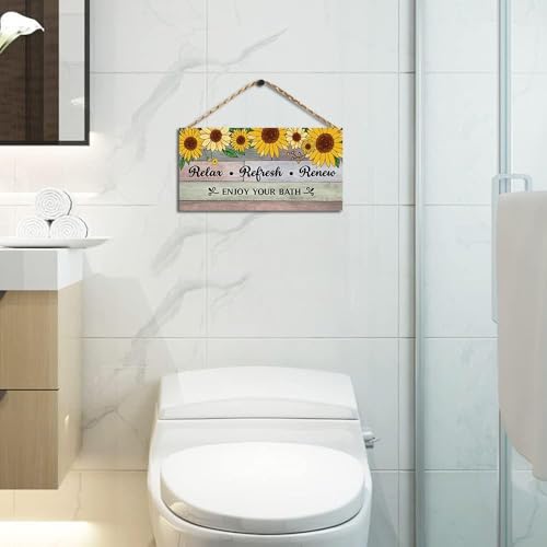 Image of Chaka Chaundh - Kitchen Plaque Quotes Wall Hanging Decor - Restaurant Quotes Sign Board Decor - Dining Quotes Sign Wall Plates Decor Items - Set of 3 (Relax- Refresh-Renew-Set)