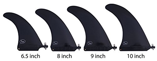 image for Ho Stevie! Longboard/SUP Center Fin + Free No-Tool Screw [Choose Size 