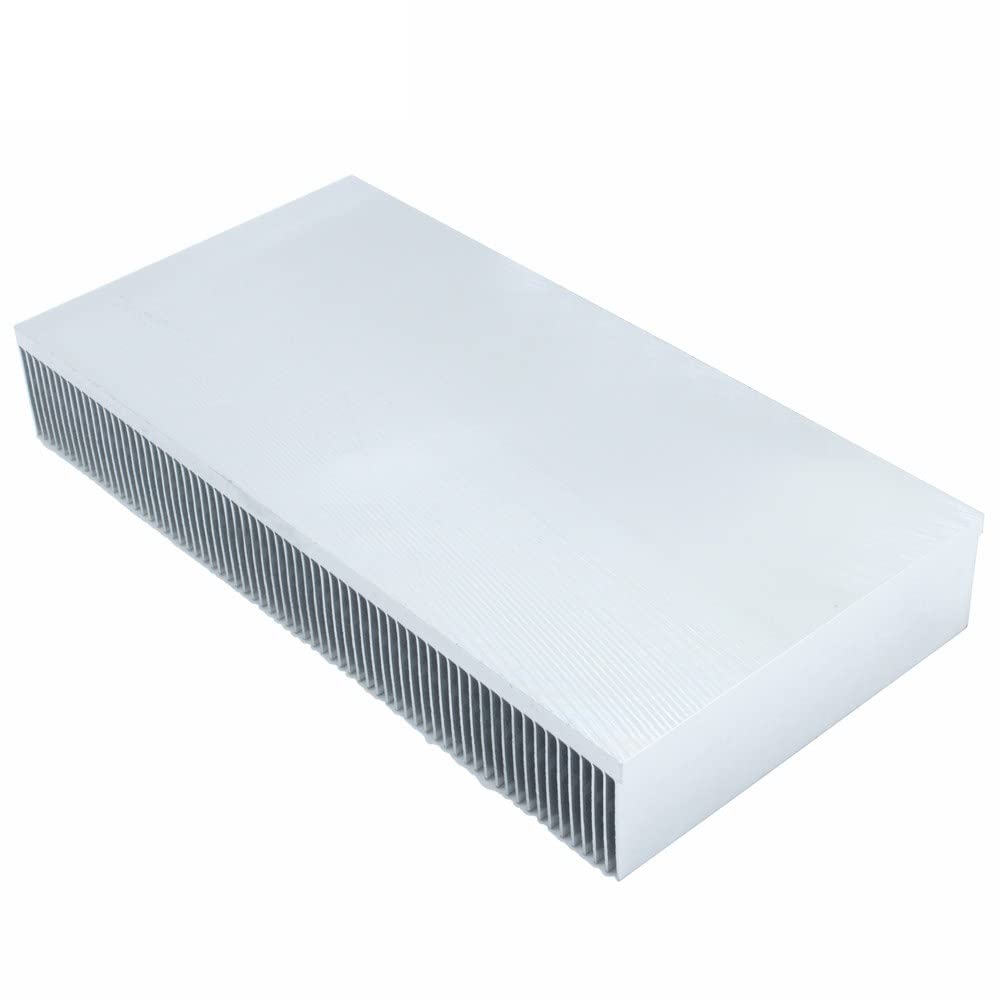 Dissipatore di calore in alluminio 200x100x30mm Radiatore di raffreddamento del dissipatore di calore dell'aletta di smussatura for la dissipazione del calore di raffreddamento a LED con chip elettron