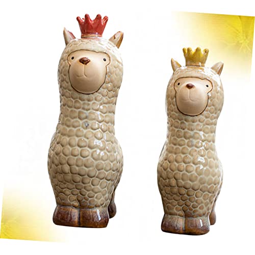 DOITOOL 2 Peças Presentes Para Crianças Animais Brinquedos Em Miniatura Jardim Decoração De Mesa Bon