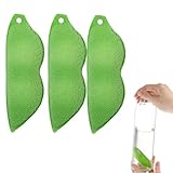 HJZHII Beans Bottle Cleaner Sponge, Magic Beans Shaped Bottle Cleaning Sponge Reusable Bottle Sponge Bean Heat Resistance Bottle Brush Internal Cleaning Tools of Small Mouth(3pcs)