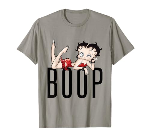 Betty Boop Lying Down Clin d'œil T-Shirt