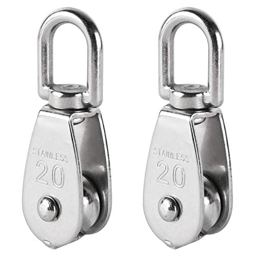 DasMarine ステンレス プーリークライミング 貨物輸送 ローププーリー