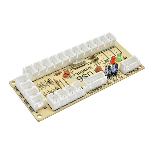 Reviews y listado de Panel arcade de esta semana. 37 Zero Delay Arcade Codificador USB PC a Joystick Arcade Rocker Panel de control de placa de circuito para juegos