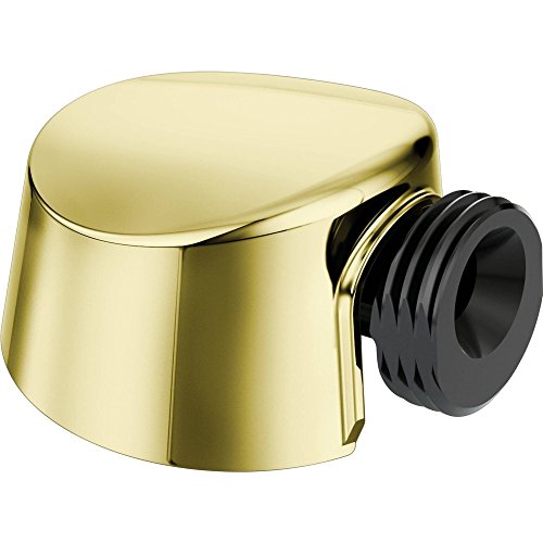 Moen A725P Round Drop Ell Handheld Shower Wall Connector, Polished Brass - image 1