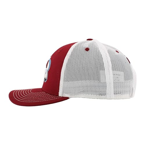 Image of ZHATS NHL Unisex-Adult NHL Officially Licensed Adjustable Snapback Hat Dakota Icon Team Color
