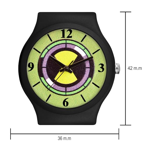 Image of Acnos Character Kid's Happy Colorful Water-Resistant Durable Watch for Boys Kids Boy with Fun Designs Adjustable Strap Positive Messages Watch for Kids