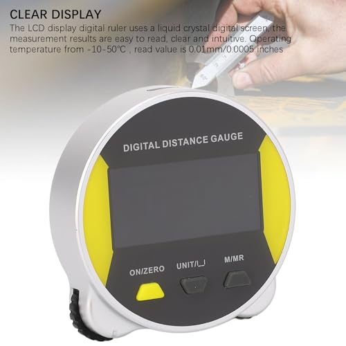 Cinta Métrica Digital LCD 0-199.999m USB Recargable miniatura 4