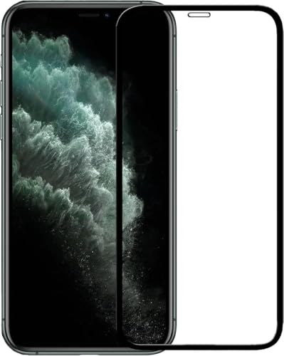 Image of Tempered glass for iPhone 11 Pro /X /XS (5.8 Inch), 9H Hardness, Full HD Clear, Bubble Free, Anti Scratch, Case Friendly, Ultra Thin, Touch Sensitive, Screen Protector Full HD Quality, Edge to Edge Coverage, Easy Installation (iPhone 11 Pro /X /XS), Pack Of 1