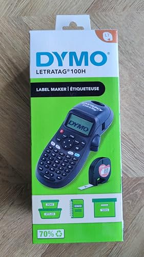 DYMO LetraTag LT-100H Beschriftungsgerät - Schwarz (2174575) Marke