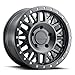 Raceline Wheels 951B RYNO Wheel Satin Black 17X9"6X139.7 Bolt Pattern -12mm Offset/(4.53"B/S) 6 Spoke Mesh Aluminum Passenger Car Wheels, Full Size Replacement Black Car Rims