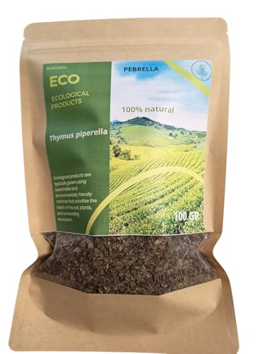 Pebrella silvestre, infusión de pebrella, té de pebrella, hierba mediterránea, planta aromática, sabor intenso, monte bajo, cocina tradicional, hojas secas de pebrella
